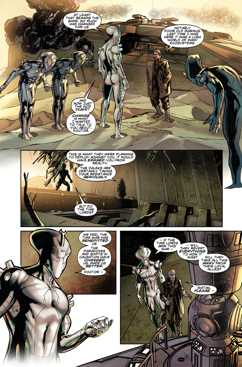 Illustration for article titled A Strange Event Links Doctors Together In This Doctor Who Comic Preview